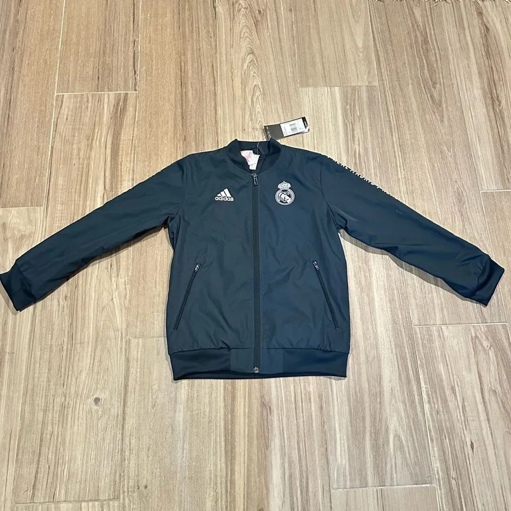 NWT Adidas Chelsey Football Club Windbreaker Jacket